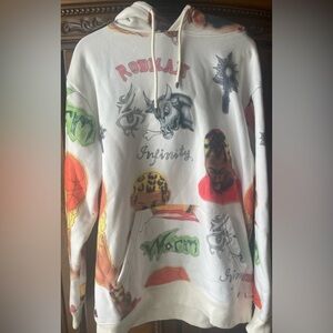 Chinatown Market Smiley x Dennis Rodman NBA Hoodie Sz XL